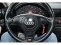 2001 Audi A4 Ecru/Onyx Interior Steering Wheel Photo