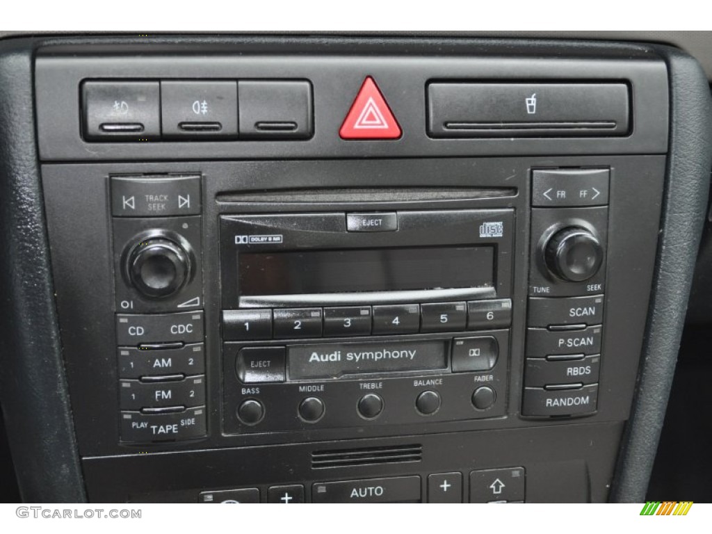 2001 Audi A4 1.8T Sedan Audio System Photo #53163665