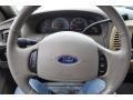Medium Parchment Beige 2003 Ford F150 XLT SuperCab Steering Wheel