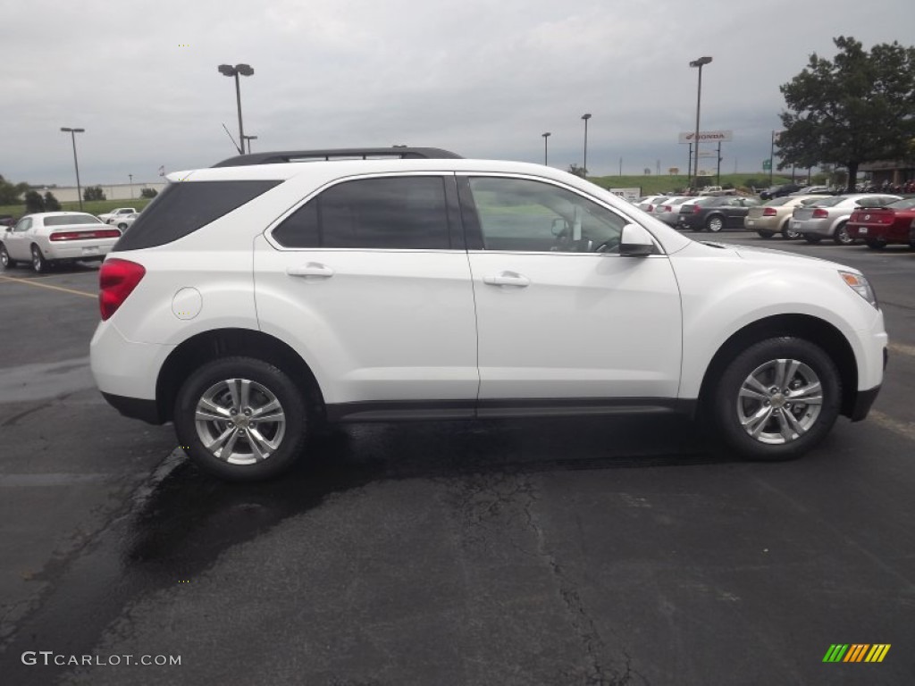 2012 Equinox LT - Summit White / Light Titanium/Jet Black photo #4