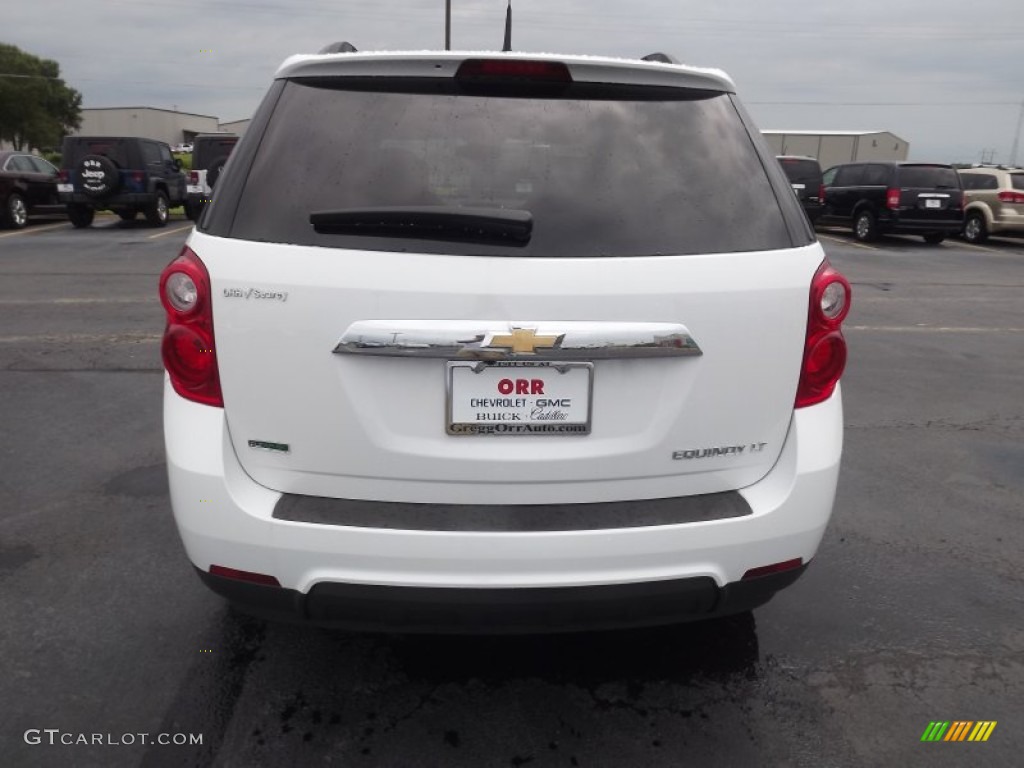 2012 Equinox LT - Summit White / Light Titanium/Jet Black photo #6