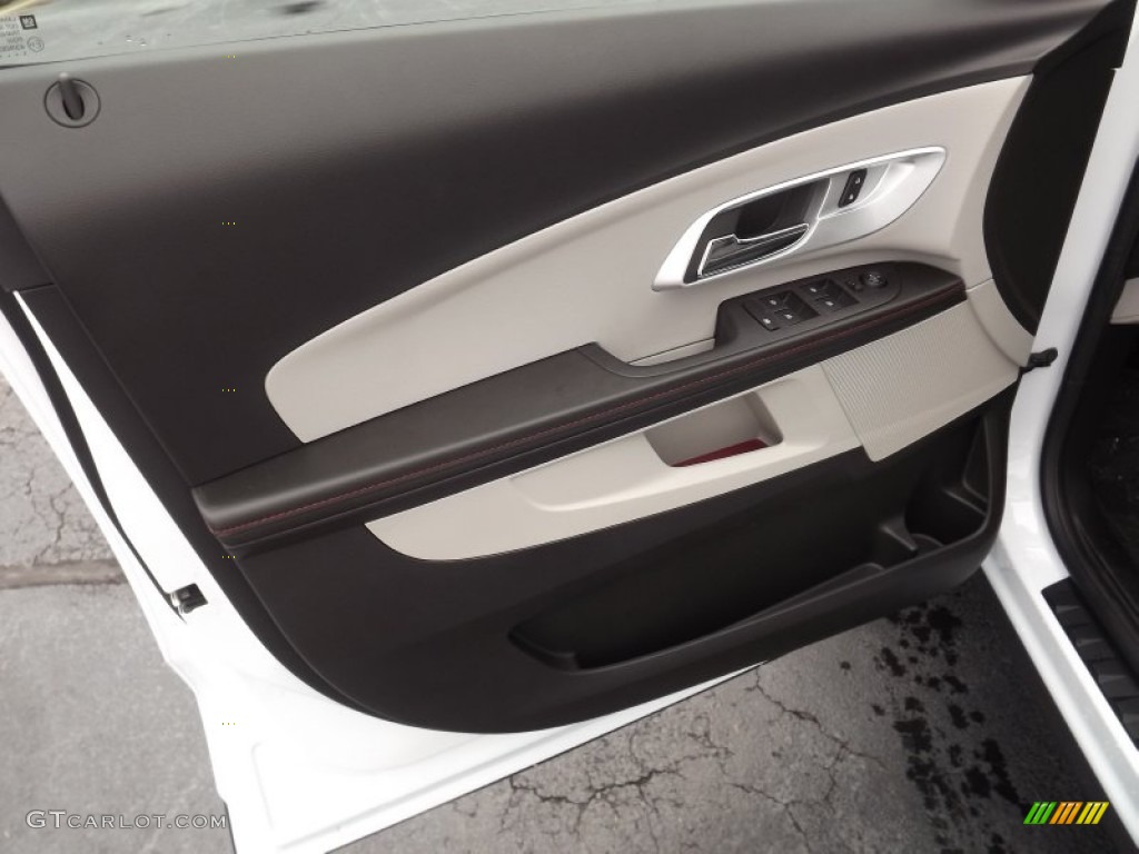 2012 Chevrolet Equinox LT Light Titanium/Jet Black Door Panel Photo #53164277