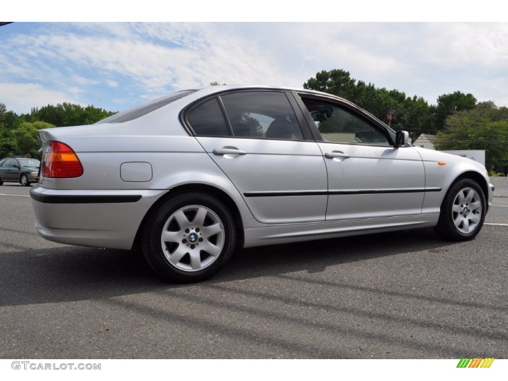 2003 3 Series 325xi Sedan - Titanium Silver Metallic / Black photo #28