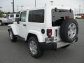 2012 Bright White Jeep Wrangler Sahara 4x4  photo #2