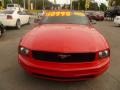 2007 Torch Red Ford Mustang V6 Deluxe Convertible  photo #4