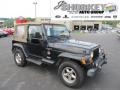 Black 1999 Jeep Wrangler Sahara 4x4