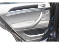 2012 BMW X6 M Black Interior Door Panel Photo