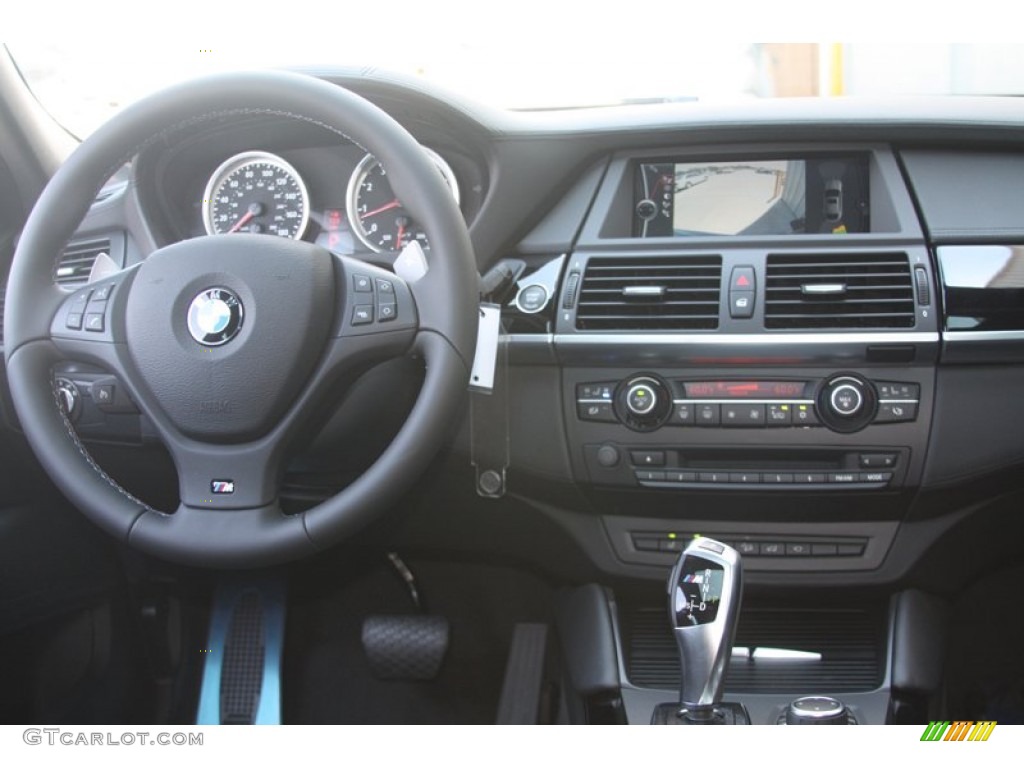 2012 BMW X6 M Standard X6 M Model Black Dashboard Photo #53166954
