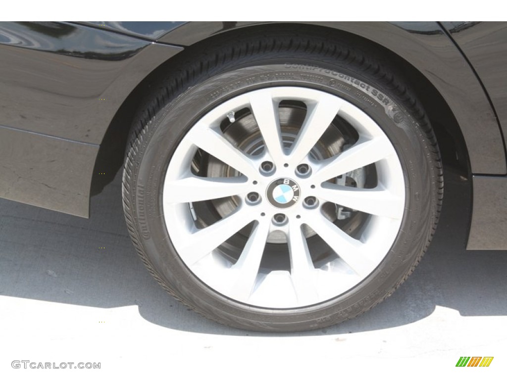 2011 3 Series 328i Sedan - Jet Black / Saddle Brown Dakota Leather photo #10