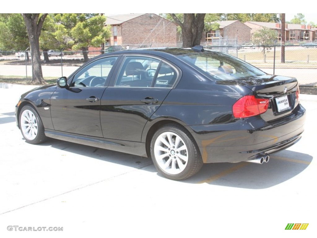 2011 3 Series 328i Sedan - Jet Black / Saddle Brown Dakota Leather photo #12