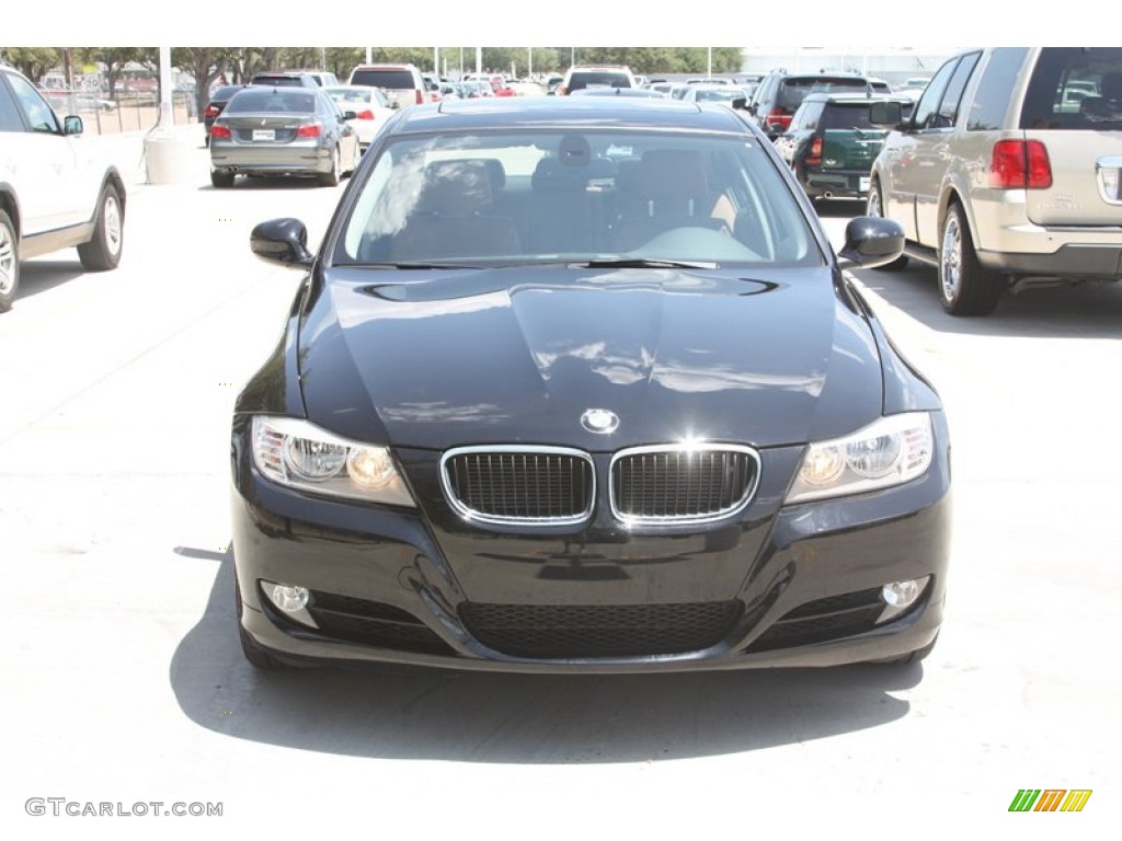 2011 3 Series 328i Sedan - Jet Black / Saddle Brown Dakota Leather photo #15