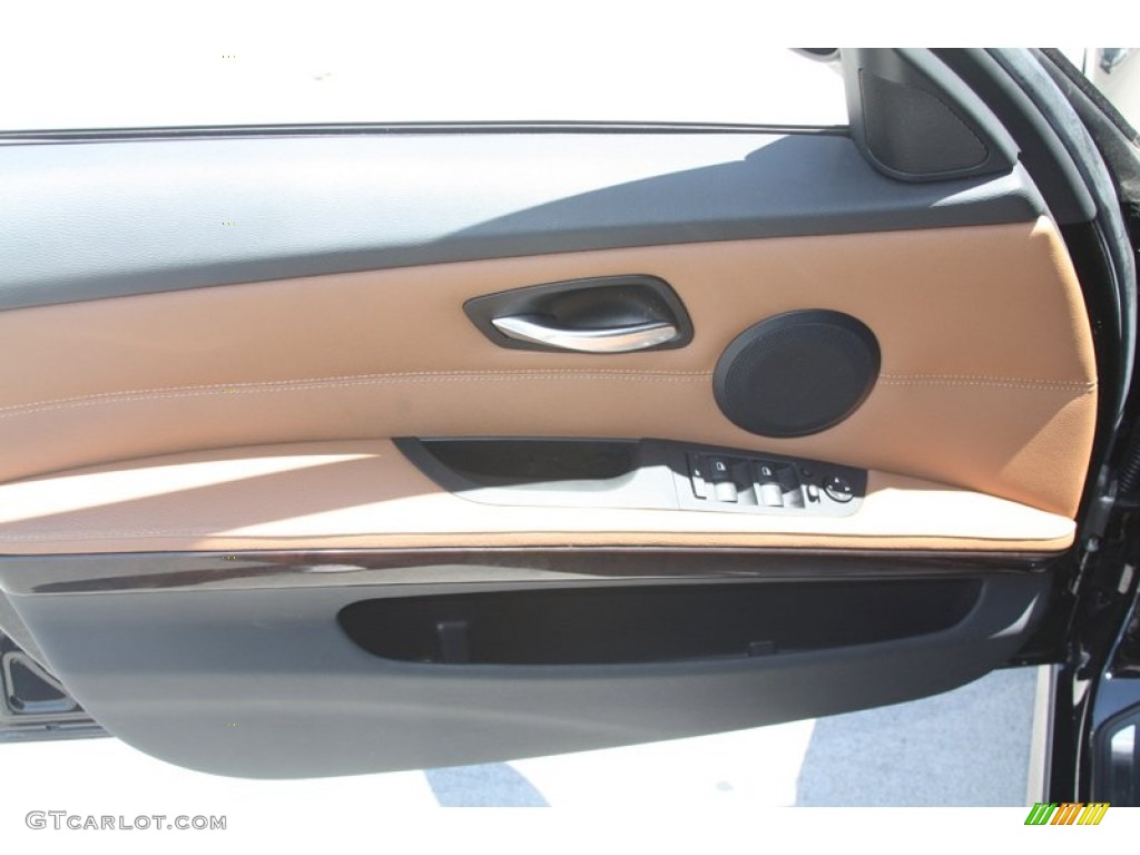2011 3 Series 328i Sedan - Jet Black / Saddle Brown Dakota Leather photo #17