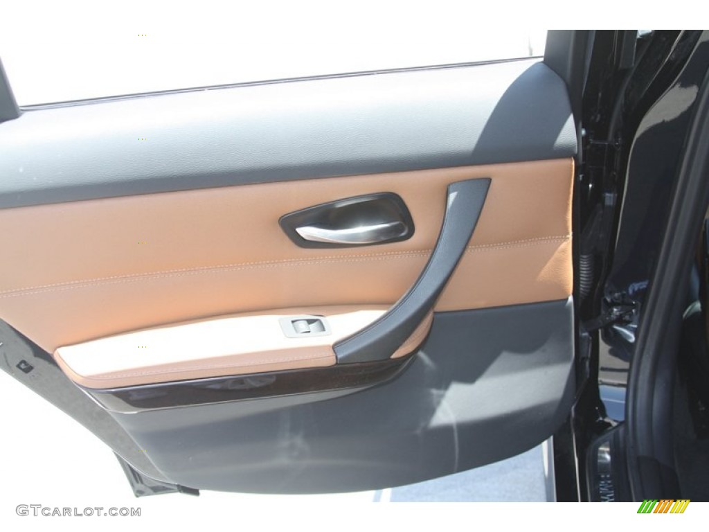 2011 3 Series 328i Sedan - Jet Black / Saddle Brown Dakota Leather photo #29