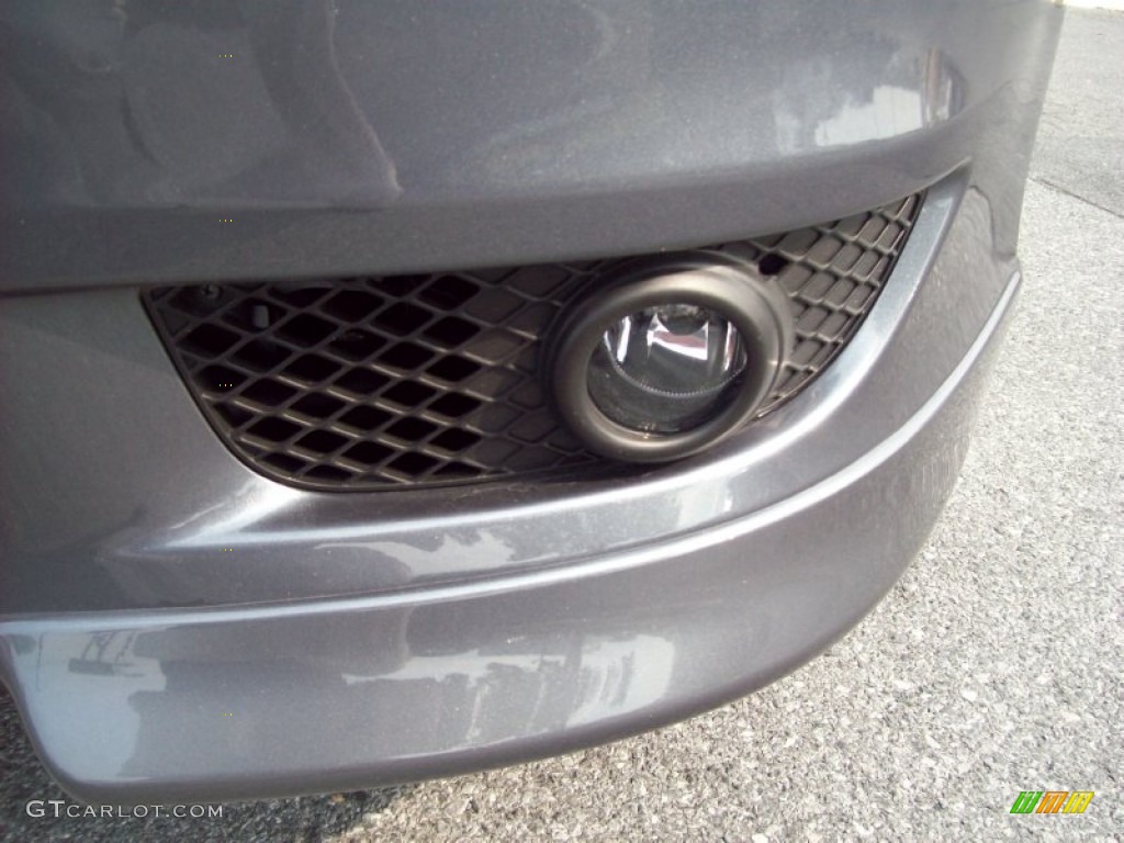 2011 Lancer GTS - Graphite Gray Pearl / Black photo #9
