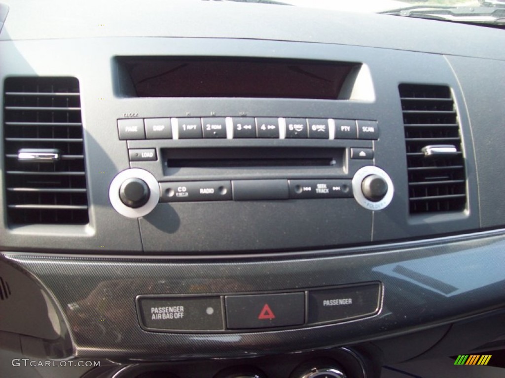 2011 Lancer GTS - Graphite Gray Pearl / Black photo #14