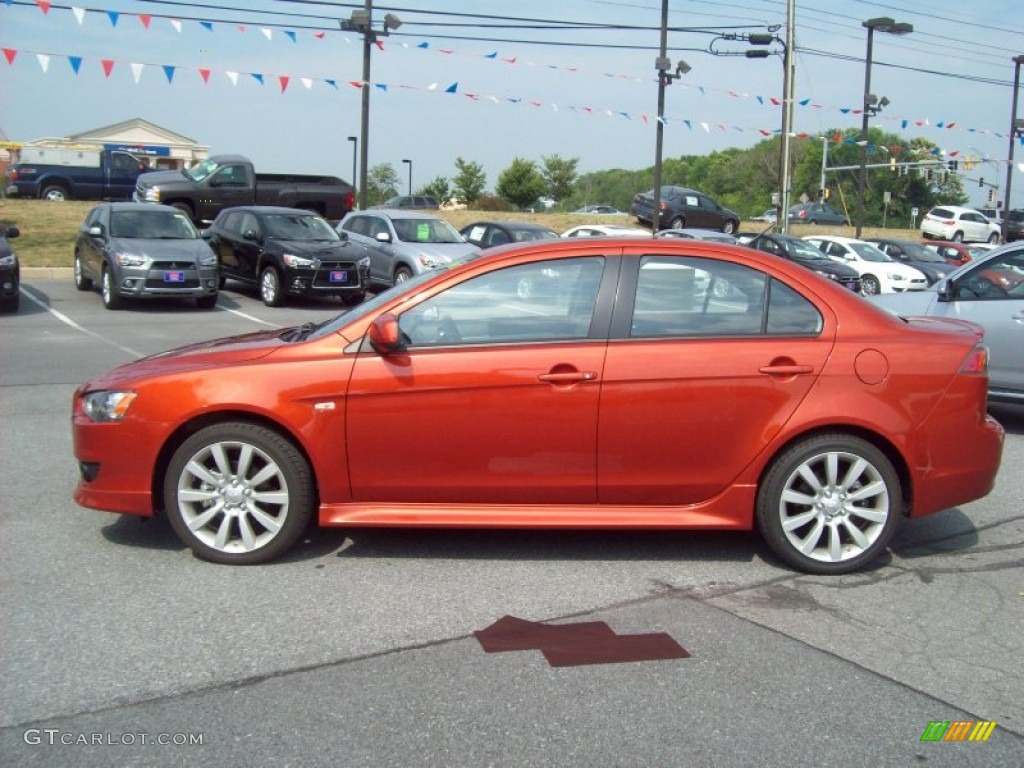 Rotor Glow Metallic 2011 Mitsubishi Lancer GTS Exterior Photo #53170407