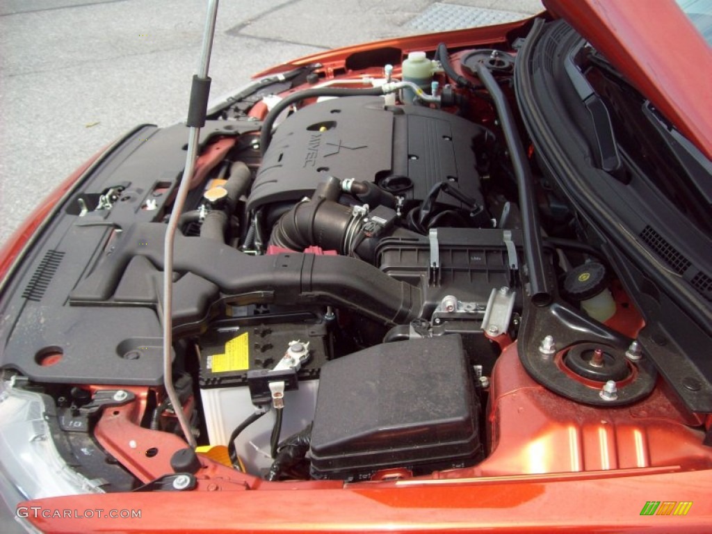 2011 Mitsubishi Lancer GTS 2.4 Liter DOHC 16-Valve MIVEC 4 Cylinder Engine Photo #53170470