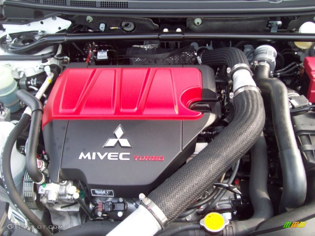 2011 Mitsubishi Lancer Evolution GSR 2.0 Liter Turbocharged DOHC 16-Valve MIVEC 4 Cylinder Engine Photo #53170731
