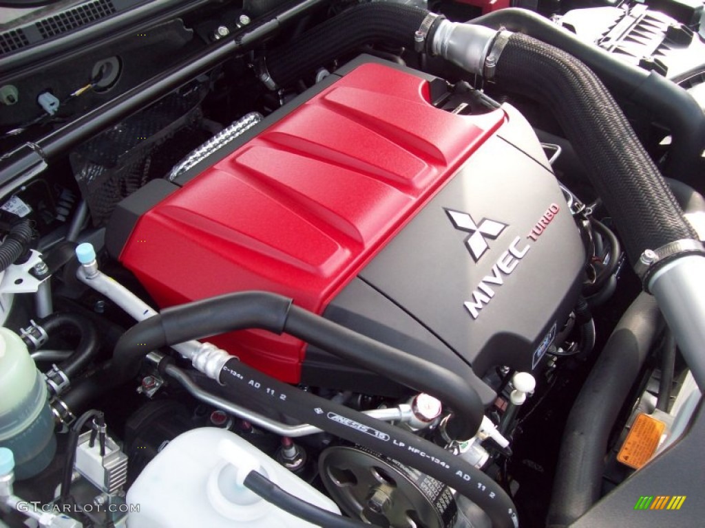 2011 Mitsubishi Lancer Evolution GSR 2.0 Liter Turbocharged DOHC 16-Valve MIVEC 4 Cylinder Engine Photo #53170734