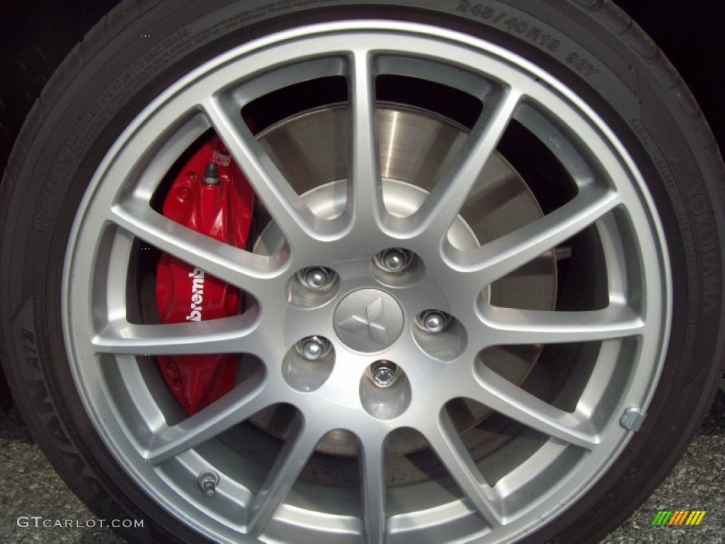 2011 Mitsubishi Lancer Evolution GSR Wheel Photo #53170737