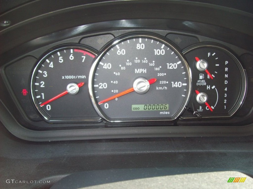 2009 Dodge Journey SXT Gauges Photo #53170863