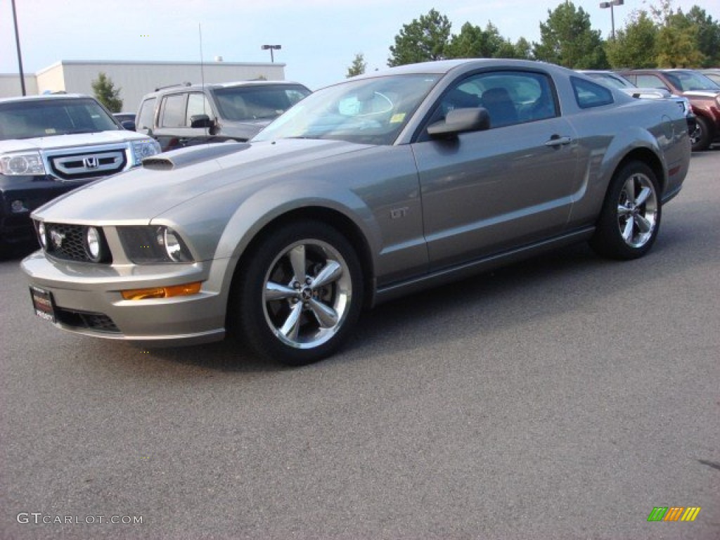 Vapor Silver Metallic 2008 Ford Mustang GT Premium Coupe Exterior Photo #53172466