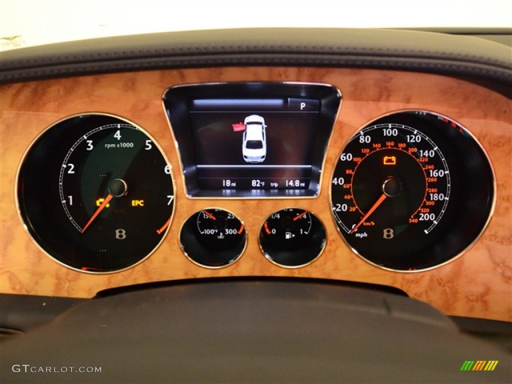 2012 Bentley Continental Flying Spur Speed Gauges Photo #53173153