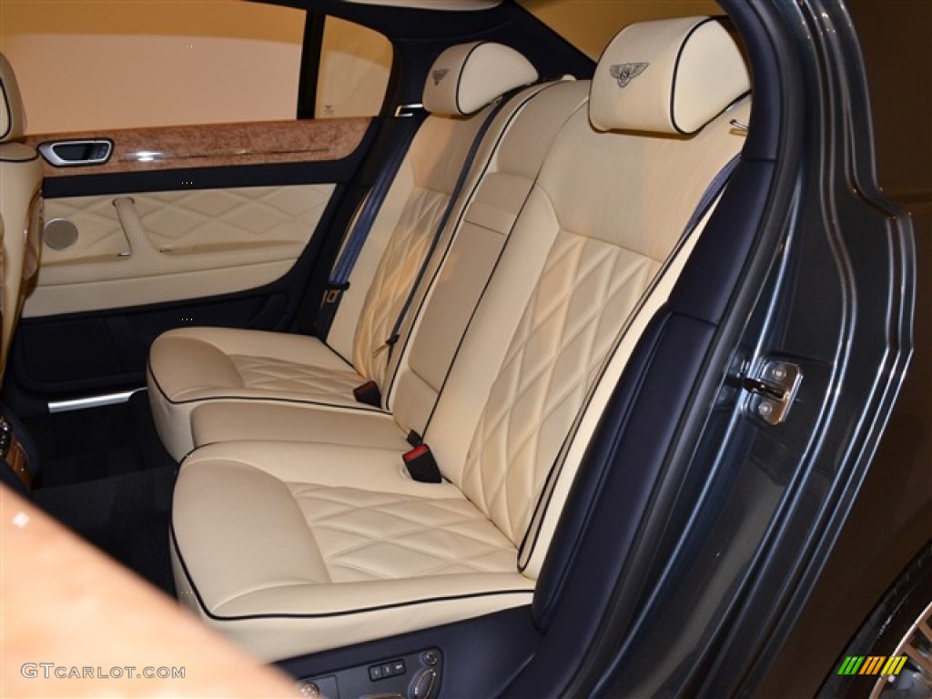 Magnolia/Imperial Blue Interior 2012 Bentley Continental Flying Spur Speed Photo #53173264