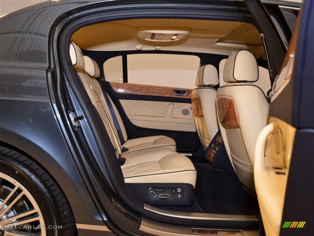 Magnolia/Imperial Blue Interior 2012 Bentley Continental Flying Spur Speed Photo #53173282