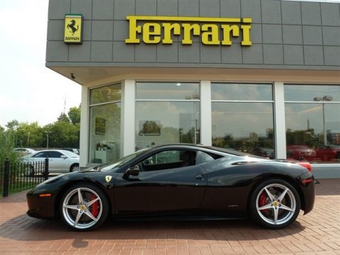 2010 Ferrari 458 Italia Black