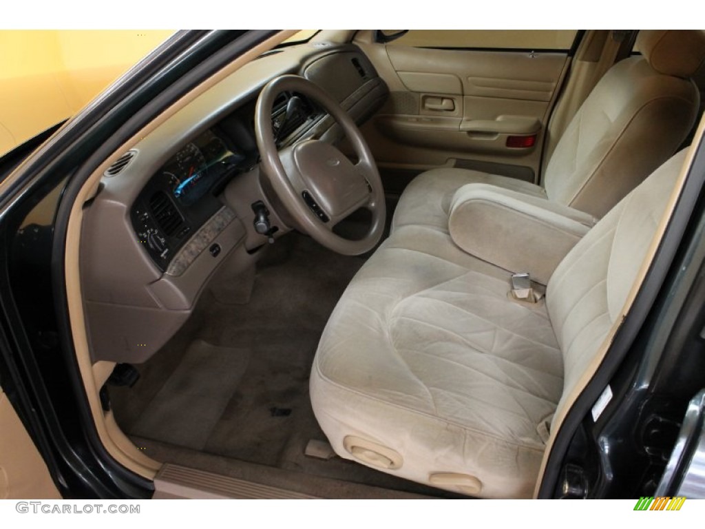 Medium Parchment Interior 1998 Ford Crown Victoria Sedan Photo #53173969