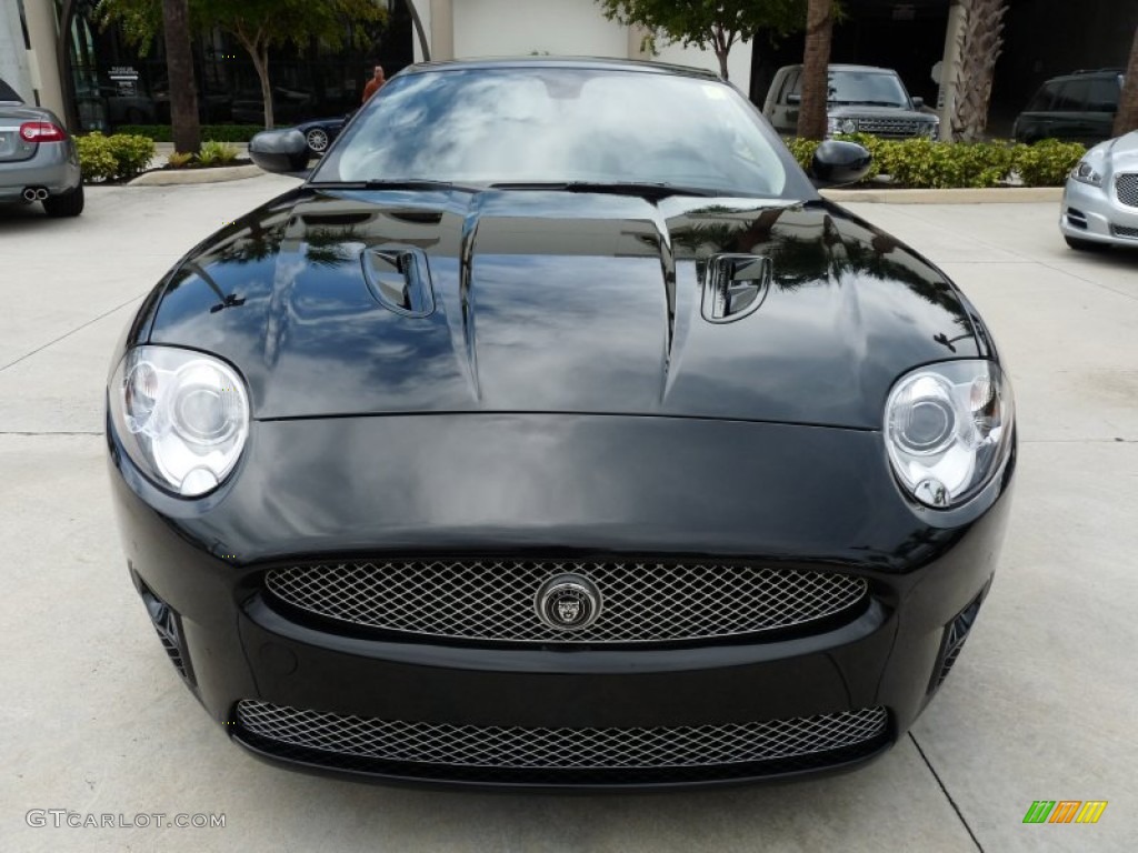 Ultimate Black 2009 Jaguar XK XKR Coupe Exterior Photo #53176541