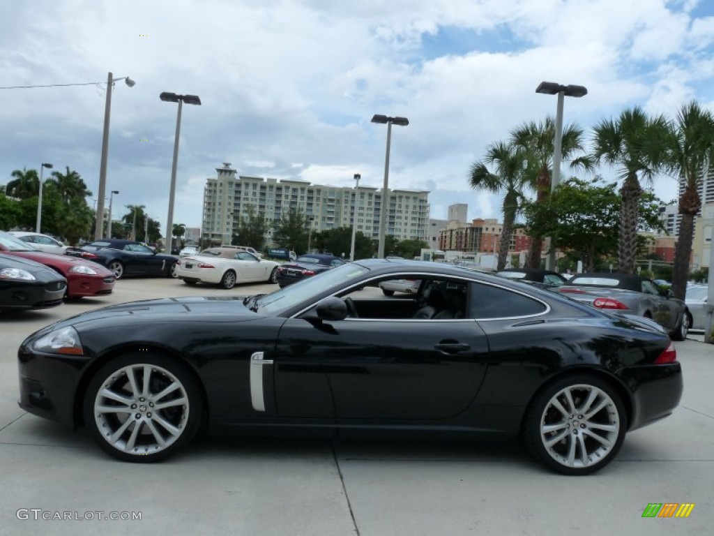 Ultimate Black 2009 Jaguar XK XKR Coupe Exterior Photo #53176571