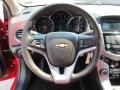 Jet Black/Sport Red Steering Wheel Photo for 2012 Chevrolet Cruze #53176883