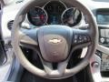Jet Black/Medium Titanium Steering Wheel Photo for 2012 Chevrolet Cruze #53177105