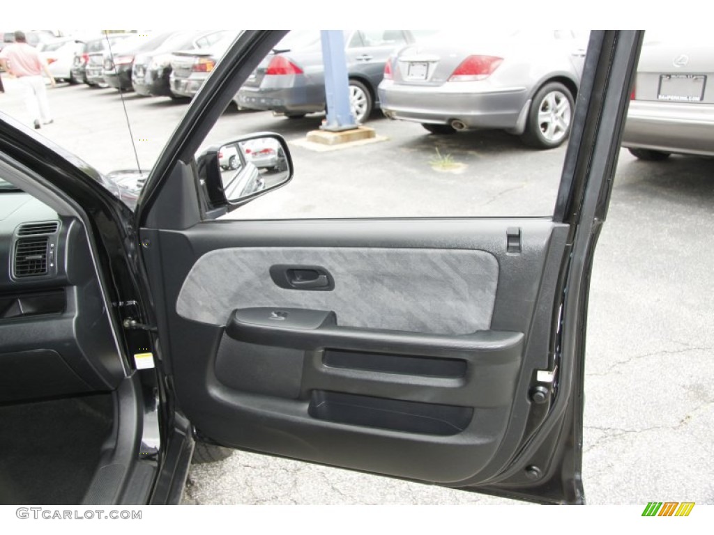 2003 CR-V EX 4WD - Nighthawk Black Pearl / Gray photo #18