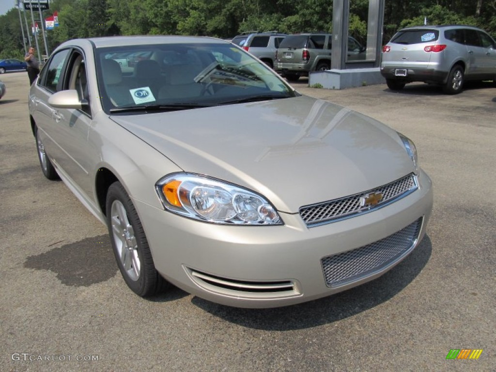 Gold Mist Metallic 2012 Chevrolet Impala LT Exterior Photo #53177531