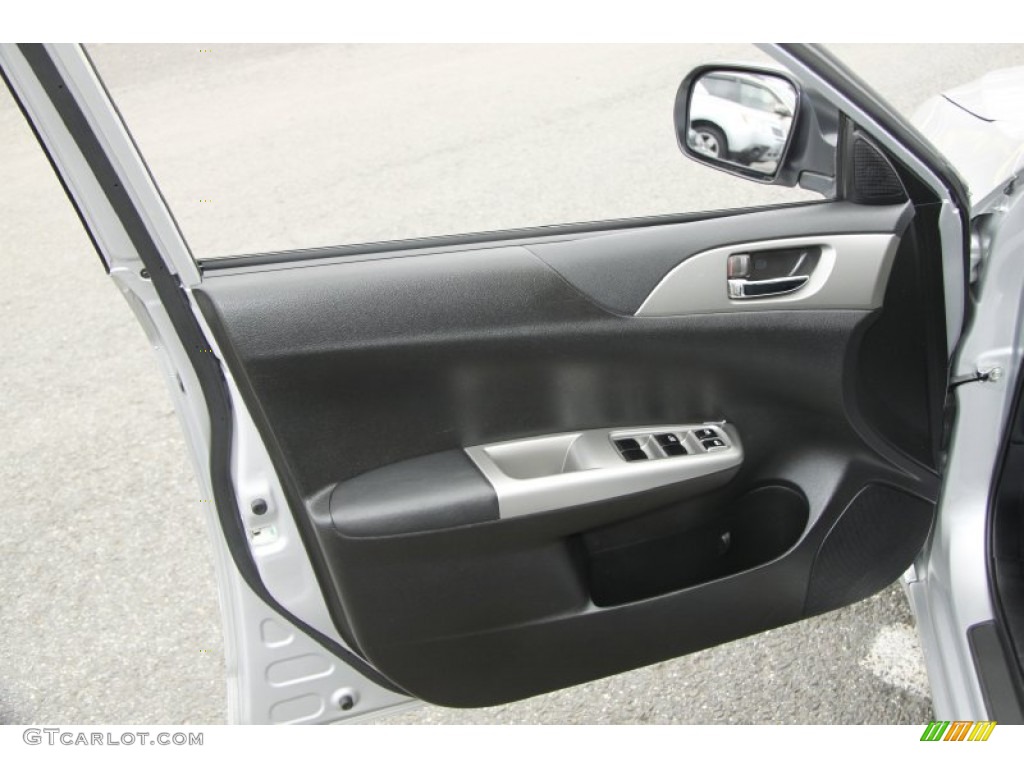 2010 Impreza 2.5i Premium Sedan - Spark Silver Metallic / Carbon Black photo #14
