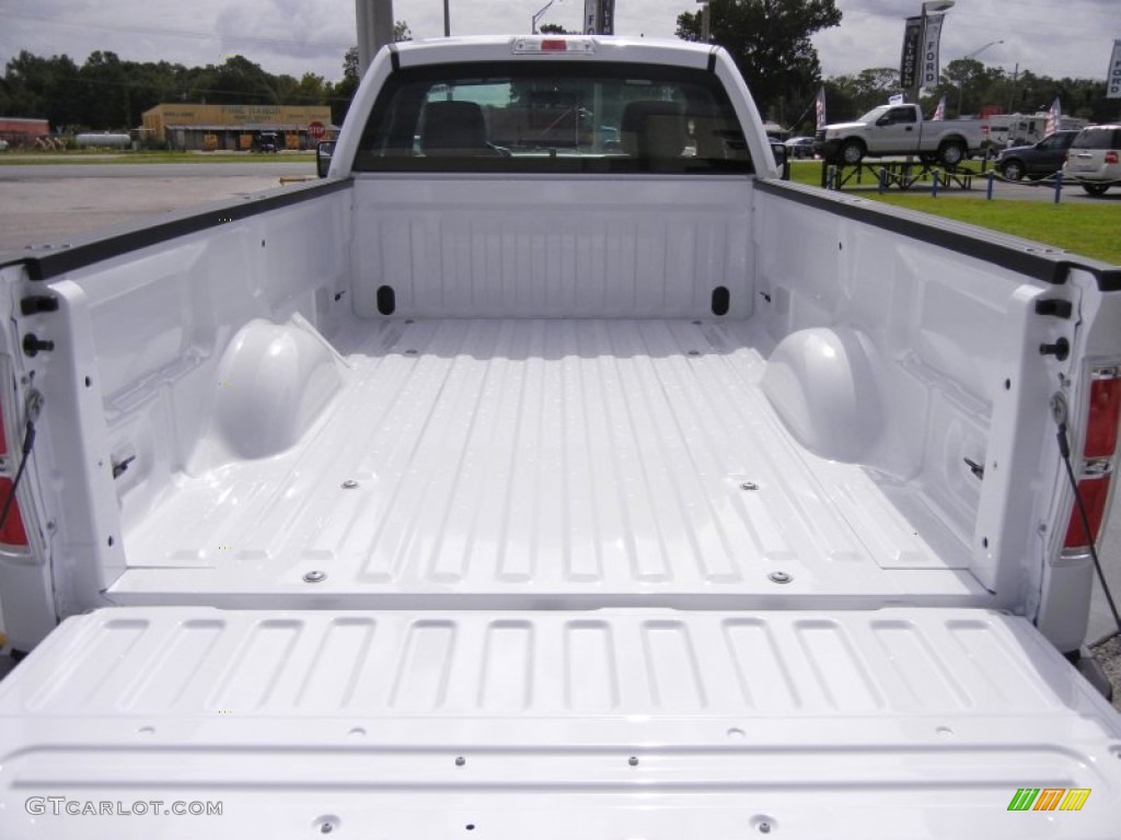 2011 F150 XL Regular Cab - Oxford White / Steel Gray photo #9