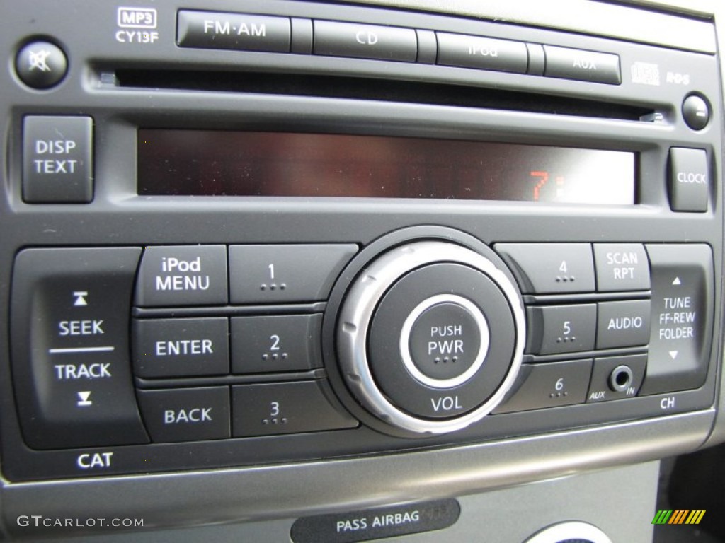 2012 Sentra 2.0 S - Aspen White / Charcoal photo #14