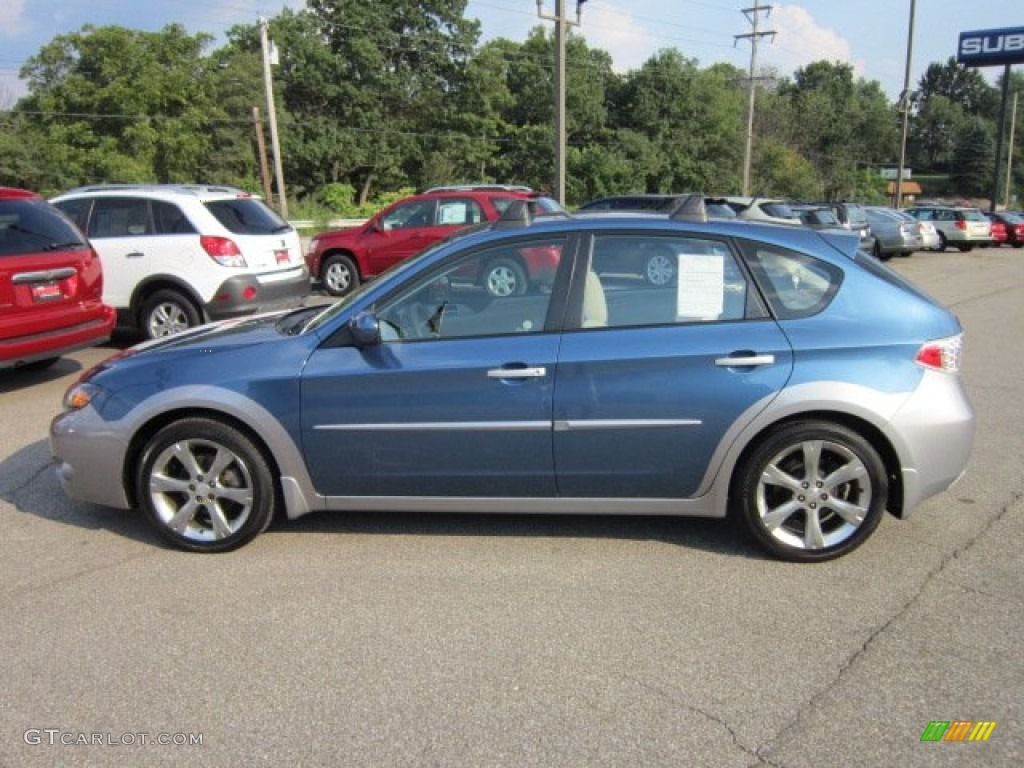 Newport Blue Pearl 2010 Subaru Impreza Outback Sport Wagon Exterior Photo #53179208