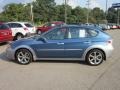 Newport Blue Pearl 2010 Subaru Impreza Outback Sport Wagon Exterior