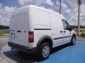 Frozen White 2011 Ford Transit Connect XL Cargo Van Exterior