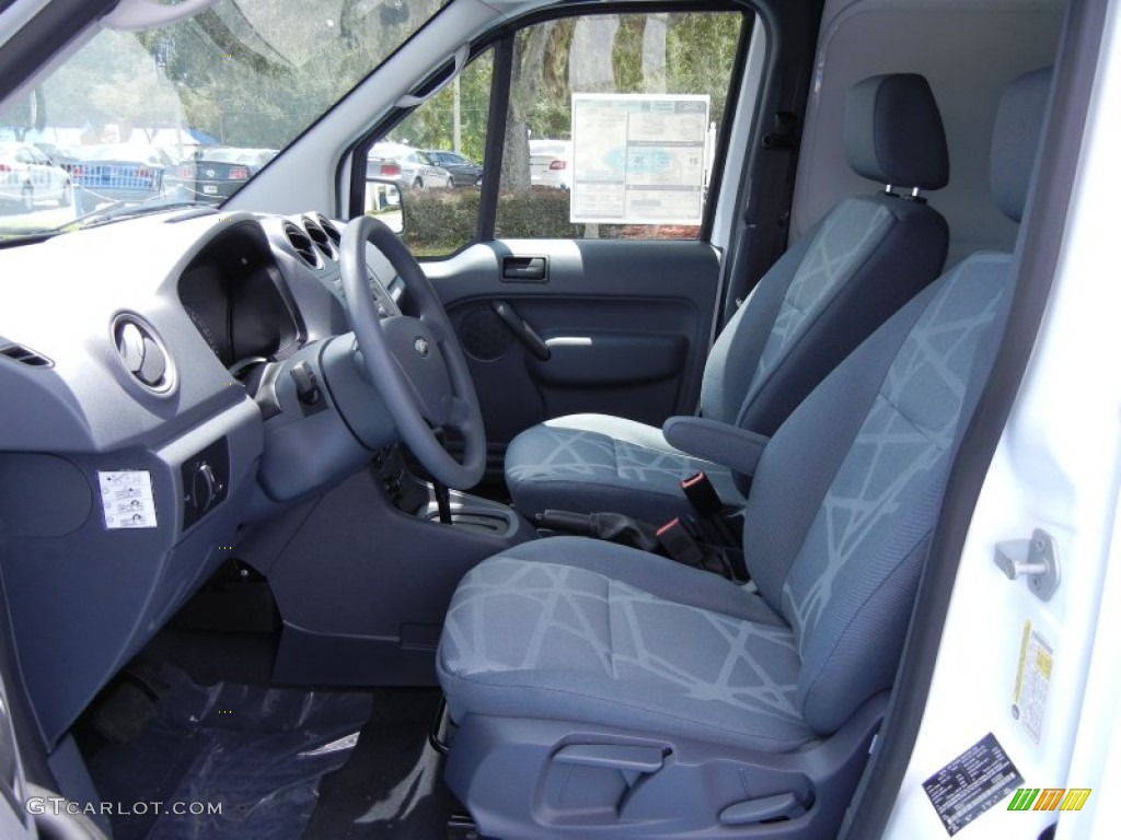 Dark Grey Interior 2011 Ford Transit Connect XL Cargo Van Photo #53179277