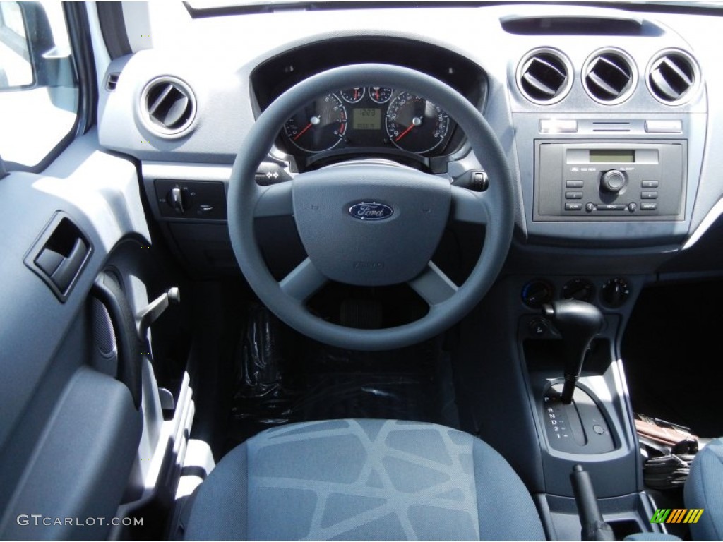 2011 Ford Transit Connect XL Cargo Van Dark Grey Dashboard Photo #53179304