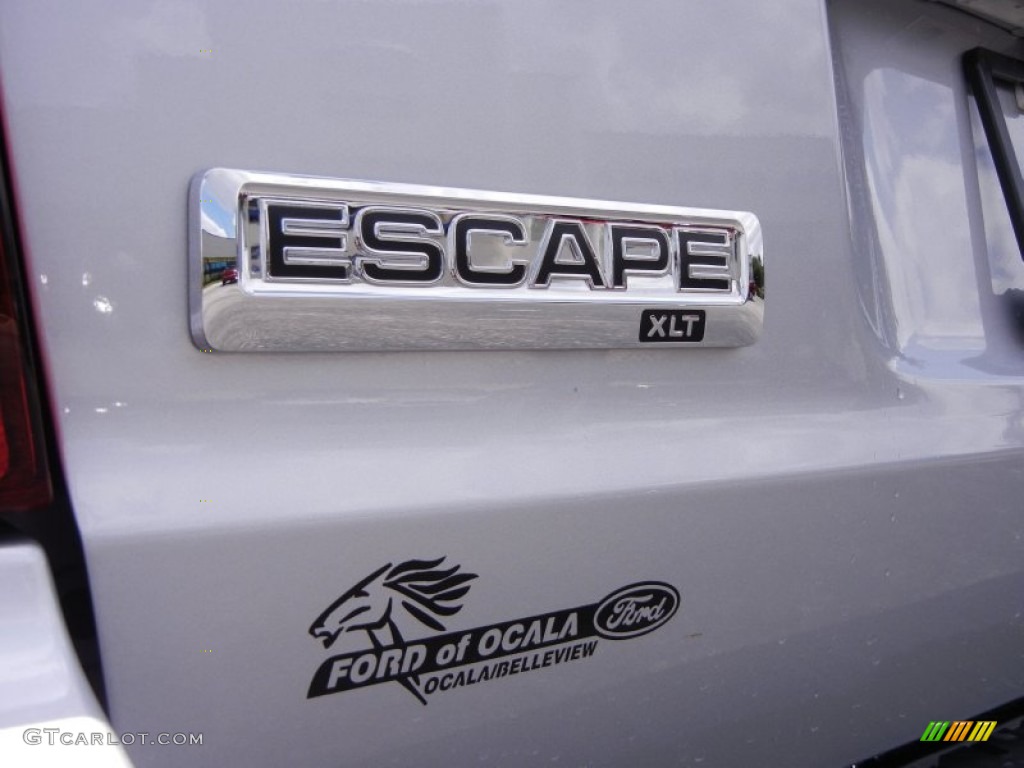 2012 Escape XLT V6 - Ingot Silver Metallic / Charcoal Black photo #4