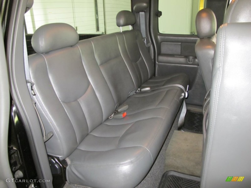 2003 Silverado 1500 SS Extended Cab AWD - Black / Dark Charcoal photo #8