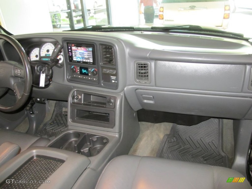 2003 Silverado 1500 SS Extended Cab AWD - Black / Dark Charcoal photo #10