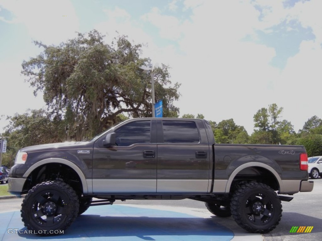 2006 Ford F150 Lariat SuperCrew 4x4 Custom Wheels Photo #53180792