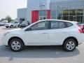 2011 Pearl White Nissan Rogue S  photo #2
